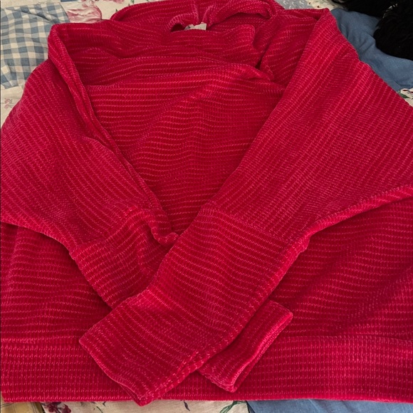 Chenault Textured Vibrant Fushcia Knit Top size Small - Picture 1 of 3